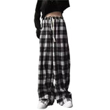 Summer Explosion Thin High-Waisted Vertical Easy Summer Black And White