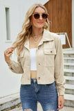 Button Down Jacket with Breast