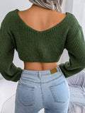 Front Long Sleeve Cropped