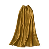 Sensed With The Frontal Half-Dress Woman 2025 New Light Luxury High-Rise Thin A-Word Bag With A Long Skirt With A Long