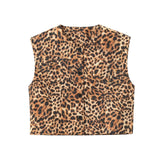 New Series Buckle Collar Vest Top