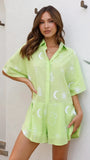 Toloer Summer New Hot Style Casual Simple Wide Leg Casual Short