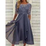 2025Wish Exploding Shirt New Solid Color Lace V T-Shirt Women's