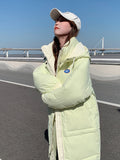 2022 Winter Women Long Parkas Jackets Casual Hooded Thick Warm Windproof Parkas Sonw Coat Fashion Female Windproof