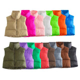 Women's Clothing 2025 New Women's Dress Color 9 Color Collar Vest