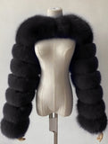 Fashion Fake Fur Long Sleeve