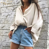 Fashion Yellow Linen Shirts Button Lapel Top Lady Loose Long Sleeve Oversized Shirt Womens Blouses Autumn Blusas