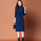 Suit Women 2025 Summer New Women's Version Of The Striped Top Nine Trousers Linen Two Sets Of