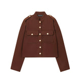 Homemade New Women's Fashion Classic Soft Short Jacket Jacket