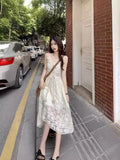 Wind Hollow Tuxlei Slings Long Skirts Slingsed Dress Beach Fairy