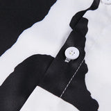 Print Casual Shirts For Women Lapel Long Sleeve Loose Hit Color Single Breasted Blouses Female Clothing 2021