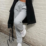 Rockmore Harajuku Joggers Wide Leg SweatPants Women Trousers High Waist Pants Streetwear Korean Casual Sporting Pant Femme