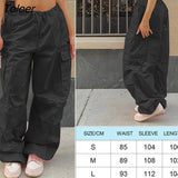 Print Streetwear Joggers Parachute Cargos Casual Loose Y2K Baggy Sweatpants Harajuku Chic Fashion