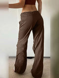 Straight Leg Pocket Cargo Pants-Outfit