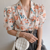 New Embroidery Lace Transparent Womens Blouses Summer Tops Femme Casual Women Shirt Short Sleeve Girls Blouse New