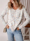 Clothes Autumn Women's Color Dot Splicing Knitted