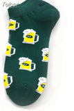 Spring New Women Cotton Socks Novelty 2023 Summer Cute Cartoon Cat Sheep Animal Ankle Socks Korean Short Casual