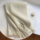 Winter Female Cashmere Plaid Scarf Women Blanket Scarves Wide Lattice Long Rainbow Shawl Wrap Warm Tippet