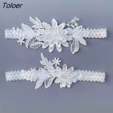 Sexy Women Bow Leg Ring Lingerie Lace Garter Belt Leg Loop Wedding Garters Bridal Female Cosplay Thigh Ring Stocking