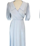 Girls Dress Women Cotton Linen Casual short Sleeve Dresses Female Dress Vintage Solid dress Boho Robe Femme