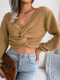 Front Long Sleeve Cropped