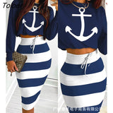 Women's printed skirt and long skirt set summer short skirt long sleeve women's top printed casual set sweet and elegant