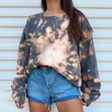 Yskkt T Shirt Women 2021 Loose Long Sleeve Pullover Tops Spring Autumn Ladies Casual Letter Printing Casuald Woman