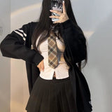 Sexy Slim Basic White Shirt Women Tunics Vintage Cute Korean Style Long Sleeve School Shirt Girls Casual Jk Uniform