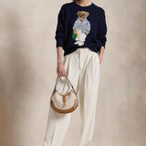 Women's Imitation Sting Cardigan Women's Lazy Wind Loose Sweater Soft Long-Sleeved Knitted Commuting