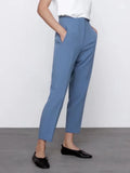 2022 Pencil Pants Women Candy Colors High Waisted Trousers Women Summer Thin Office Wear Woman Pants Aesthetic