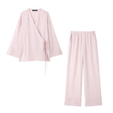 Explosive Women's Texture Double Thai And Outerwear Trousers