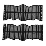 Long 27Cm Summer Net Yarn Thin Fish Bone Gift Lumbar Breathable Waist