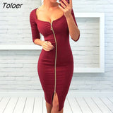 Women Sexy Club Low Cut Bodycon Dress Red Velvet Sheath 2022 Burgundy Fashion Black Pure Spring pencil dresses for