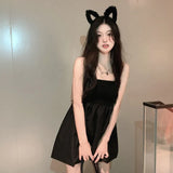 Party Sannian Sexy Bustier Dress Women Summer 2022 New Slim Slim Sexy Cute A Word White Casual Dresses Ladies