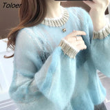 New Hollow Out Casual Basic Autumn Sweater Top Women Long Sleeve O-neck Soft Knit Sweater Pullovers Female Pullover