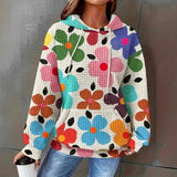 And Winter New Hoodie Small Square Digital Printing Casual