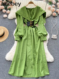 Shirt For Women Lapel Long Sleeve Asymmetrical Hem Button Through Blouse Female Fashion Clothing Style