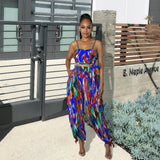 Fashion Sexy Colorful Print Two