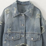 Homemade New Women's Classic Stylish Denim Short Jacket Coat