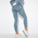 Women High Waist Leggings For Fitness Ladies Sexy Bubble Butt Gym Sports Workout Leggings Push Up Fitness Female