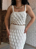 East New Women's Fashion Sling Two Sets Of Scales Designed Sweet Spicy Half-Dress Set