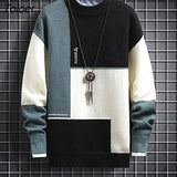 Spring Sweater Loose Thermal Thick Streetwear Men Winter