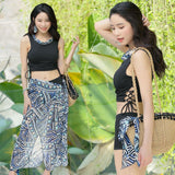 Set Women 3 Pieces Stylish BF Design Bright Color Elegant Young Style College Summer Beachwear Swimwear Hot Sale