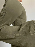 Straight Leg Pocket Cargo Pants-Outfit