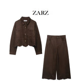 Homemade New Women's Clothing Coat With Velvet Texture Effect