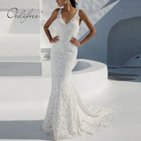2022 Summer Women Long Party Dress Sexy Sleeveless Backless Floor Length White Lace Maxi