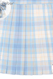 Women Pleated Skirt Bow Knot Summer High Waist Preppy Girls Dance Mini Skirt Cute A Line Harajuku Sexy Japan