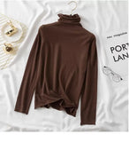 Women's Turtleneck Sweaters 2022 Autumn Winter Sweater Knitted Pullover Long Sleeve Women Sweaters Tops Jumper Pull Femme