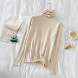 Women's Turtleneck Sweaters 2022 Autumn Winter Sweater Knitted Pullover Long Sleeve Women Sweaters Tops Jumper Pull Femme