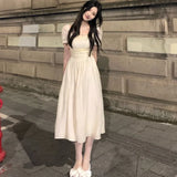 Lace Mini Dress Female Short Sleeve Chic and Elegant Woman Dress Beach Kawaill Clothing One Piece Dress Korean 2022